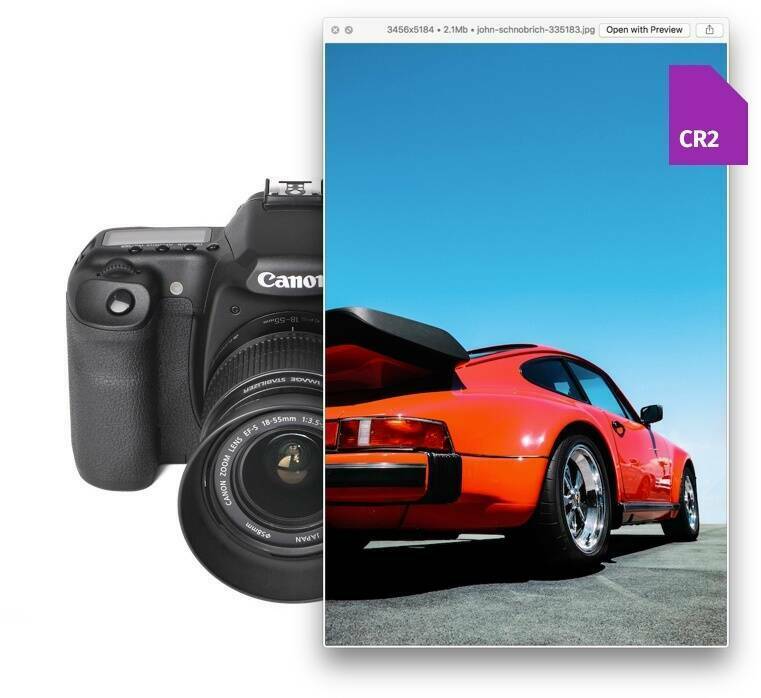 CR2: Какой программой открыть Canon Digital Camera Raw Image File