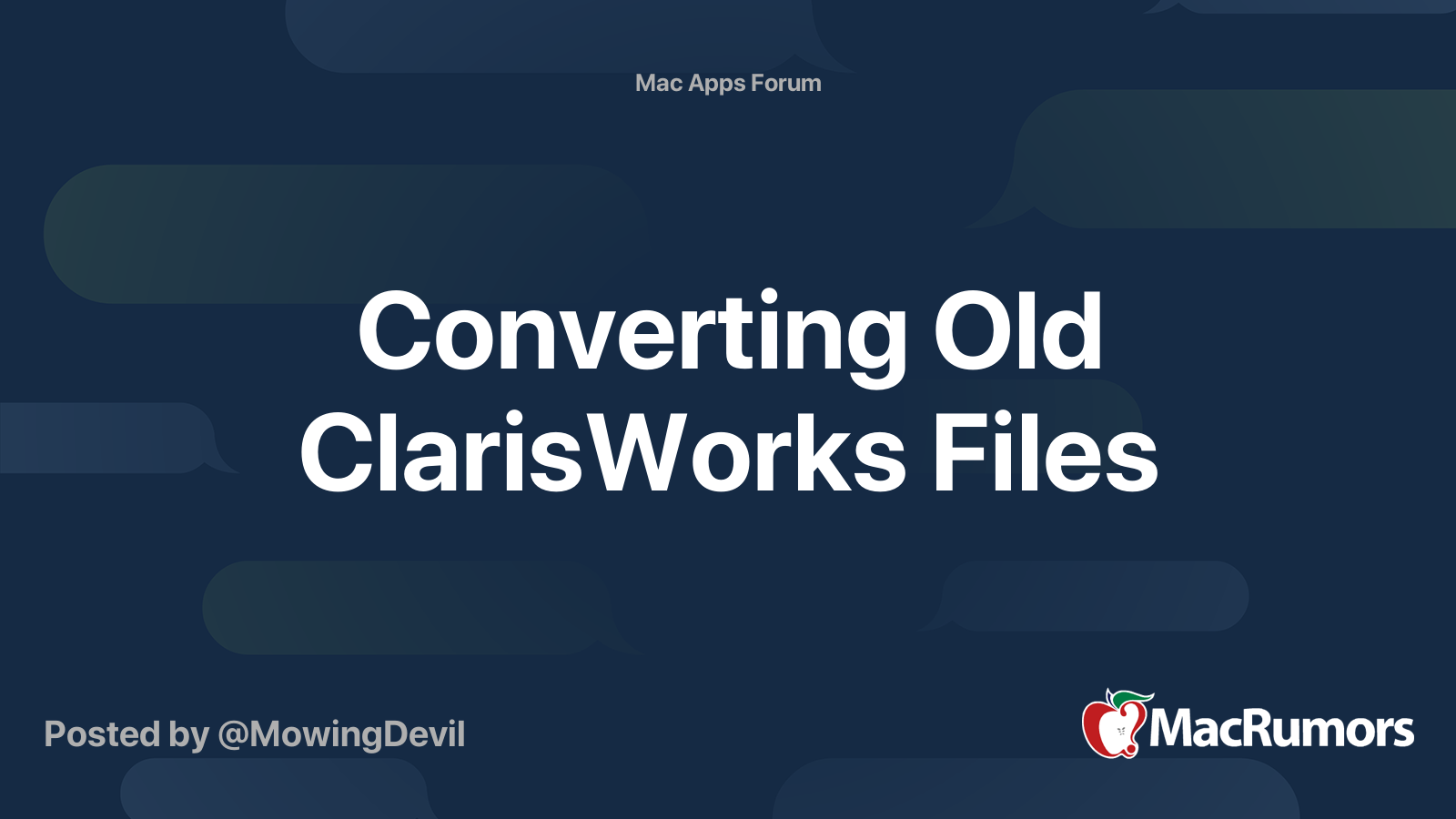 CSK: Какой программой открыть Claris Works File