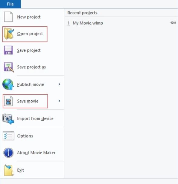 WLMP: Какой программой открыть Windows Live Movie Maker Project File